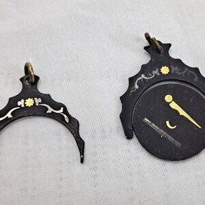 Antique Edwardian Era ~ MASONIC MAGIC SPINNER ~ Pendant Watch or Fob COLLECTIBLE